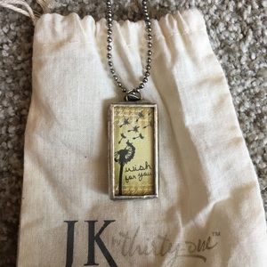 Thirty-One RARE Wish Shadow Box Charm & Necklace